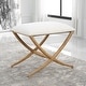 preview thumbnail 2 of 4, Uttermost Expedition White Fabric Small Bench - 23.5 W X 19.25 H X 15.75 D (in)