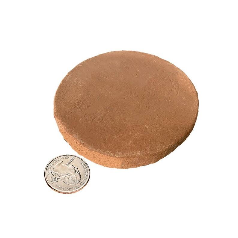 Natural Terracotta Circle & Diamond (2 piece Pattern)