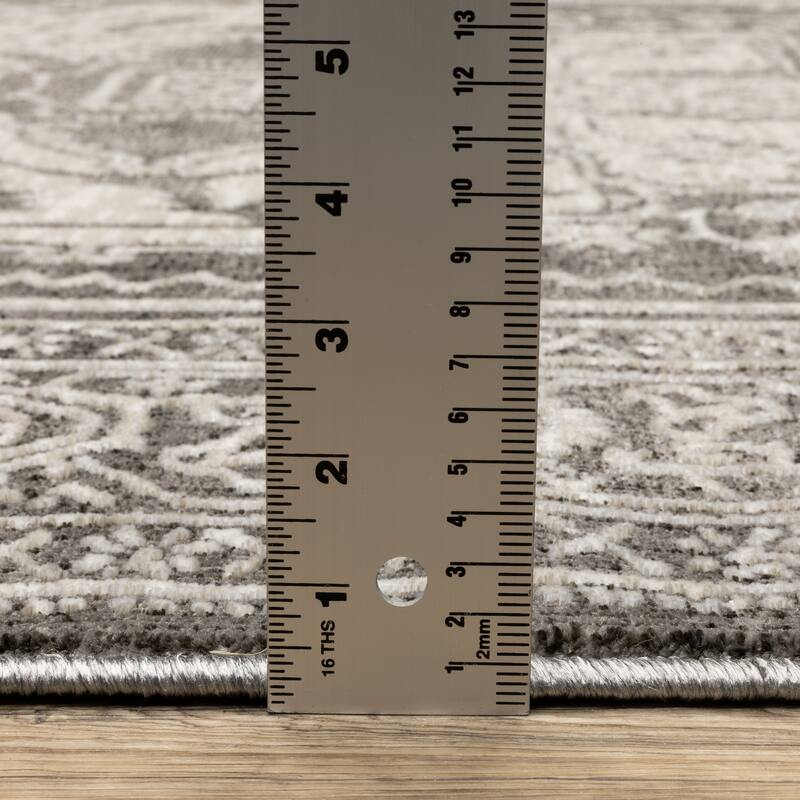 Style Haven Ingram Two-Tone Traditional Medallion Area Rug