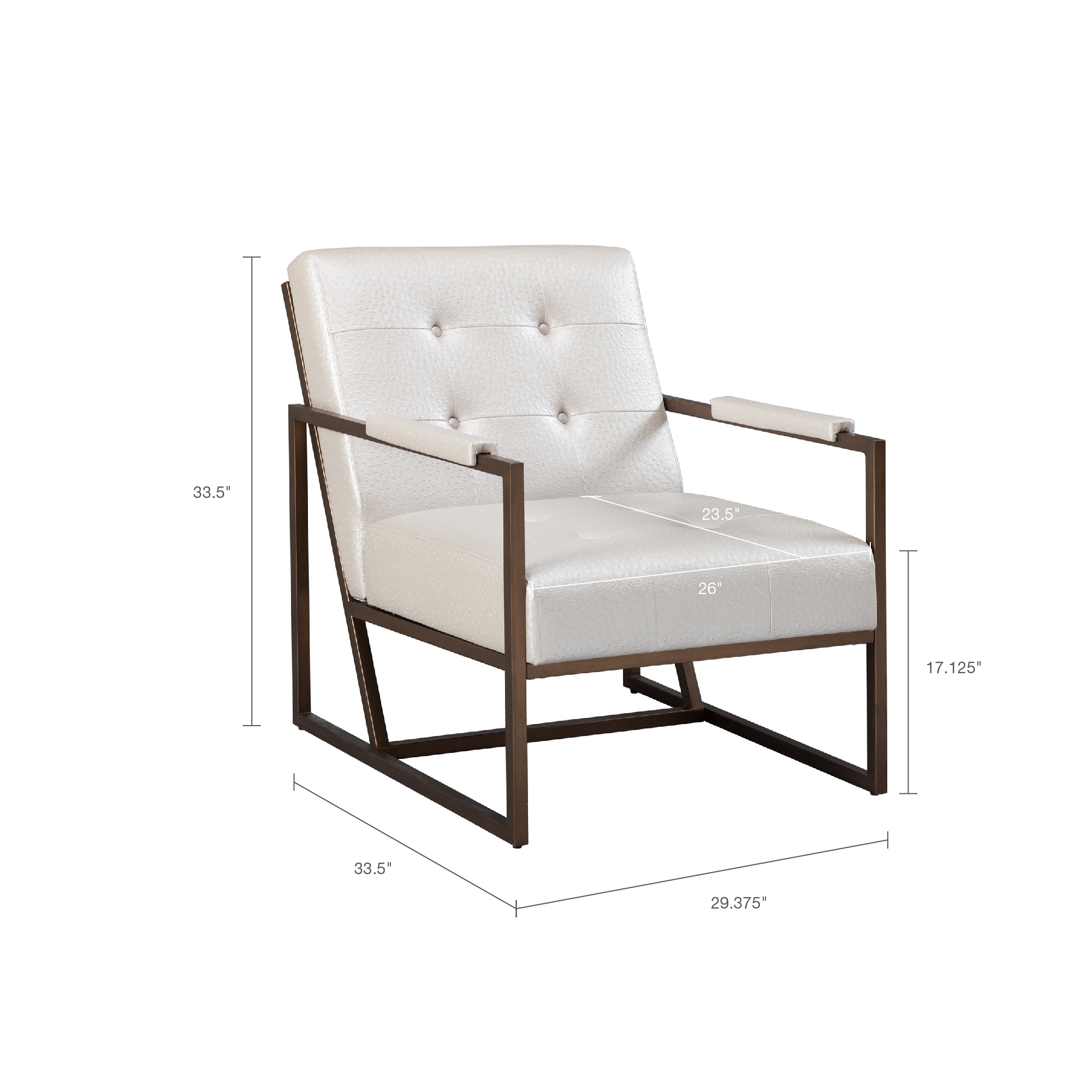 Waldorf discount leather armchair