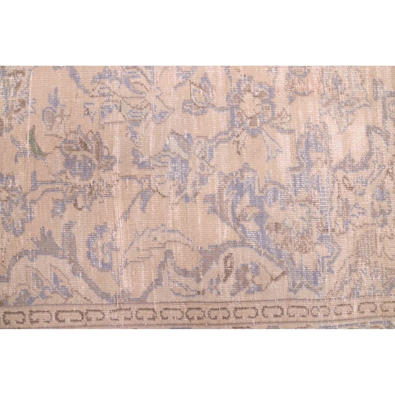 ECARPETGALLERY Hand-knotted Antalya Vintage Beige Wool Rug - 8'5 x 10'10
