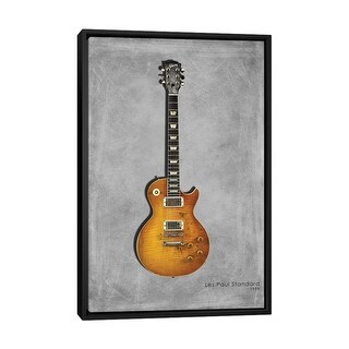 iCanvas "Gibson Les Paul Standard, 1959" by Mark Rogan Framed Canvas ...