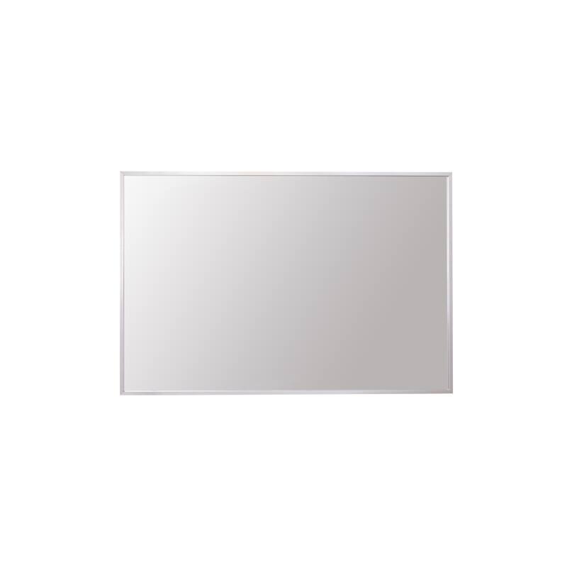 Elegant Lighting MR72436 Grace 36" W x 24" H Rectangular Framed - Silver