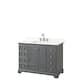 Option Dark Gray, Chrome Trim, Giotto Quartz Top