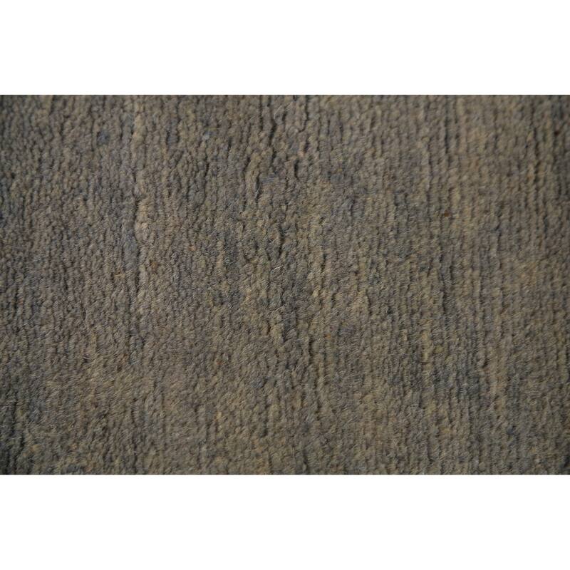 Gabbeh Oriental Runner Rug Handmade Stripe Wool Carpet - 2'9" x 9'4"