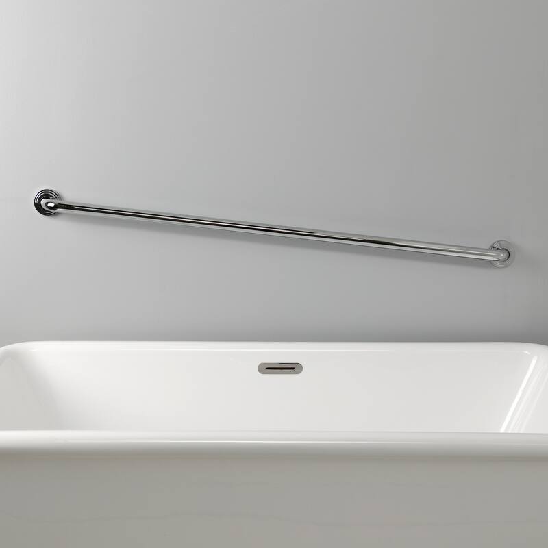 Kingston Brass Milano 48-Inch x 1-1/4 Inch O.D Grab Bar