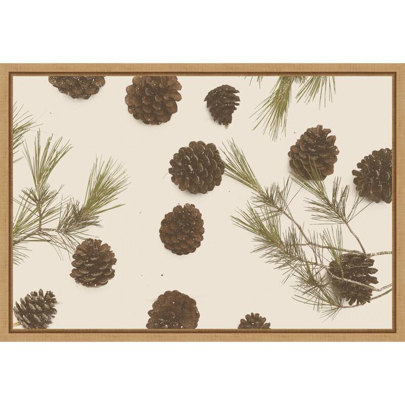 Merry Christmas My Dear by Florent Bodart (23 x 16 in.), Framed Canvas Wall Art Print