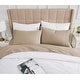preview thumbnail 52 of 101, Vilano 21-inch Extra Deep Pocket 4-Piece Bed Sheet Set with Pleated Hem