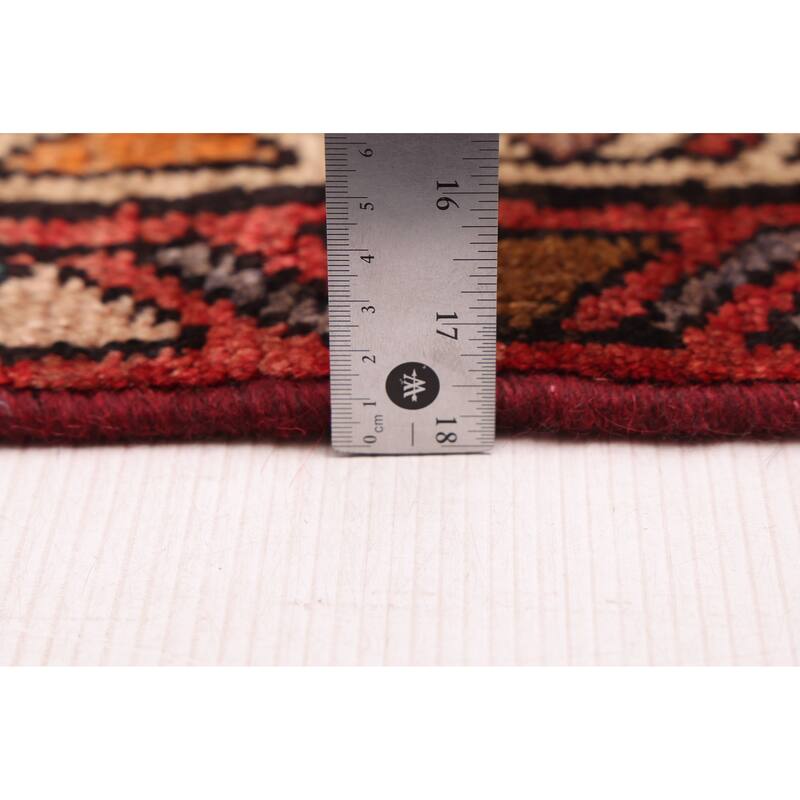 ECARPETGALLERY Hand-knotted Konya Anatolian Red Wool Rug - 3'3 x 8'9