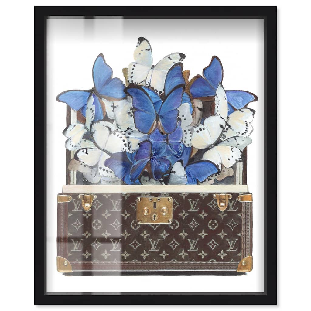 Luxurious Butterflies Shadowbox by Art Remedy