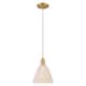 Option Natural Shade / Brushed Brass