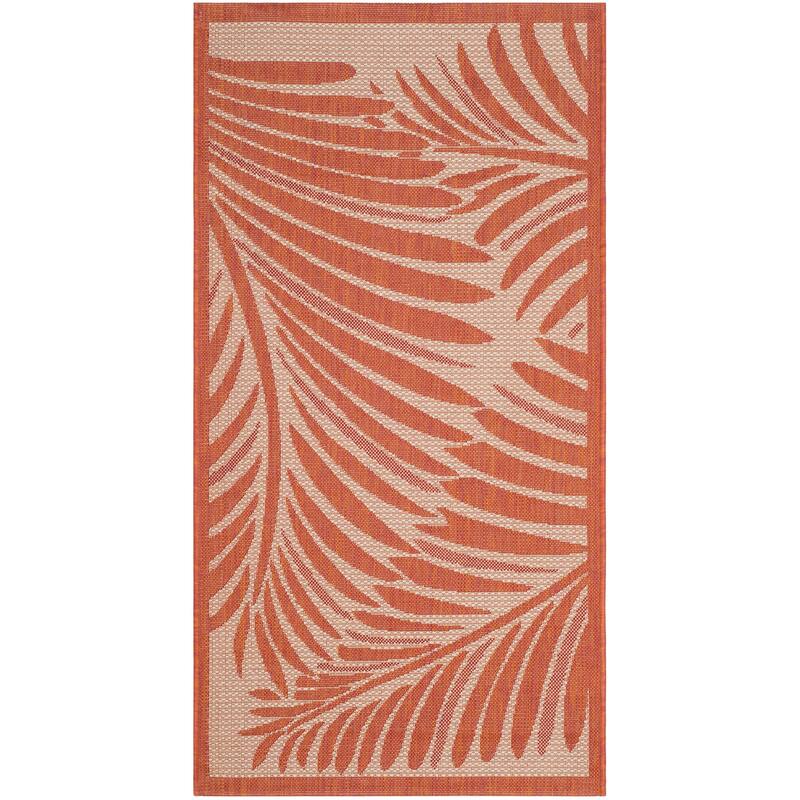 Martha Stewart by SAFAVIEH Tropic Palm Indoor/ Outdoor Waterproof Rug
