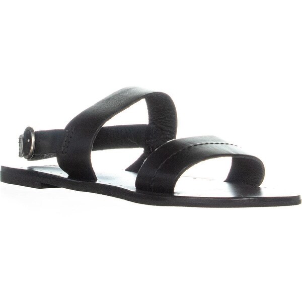 frye black sandals