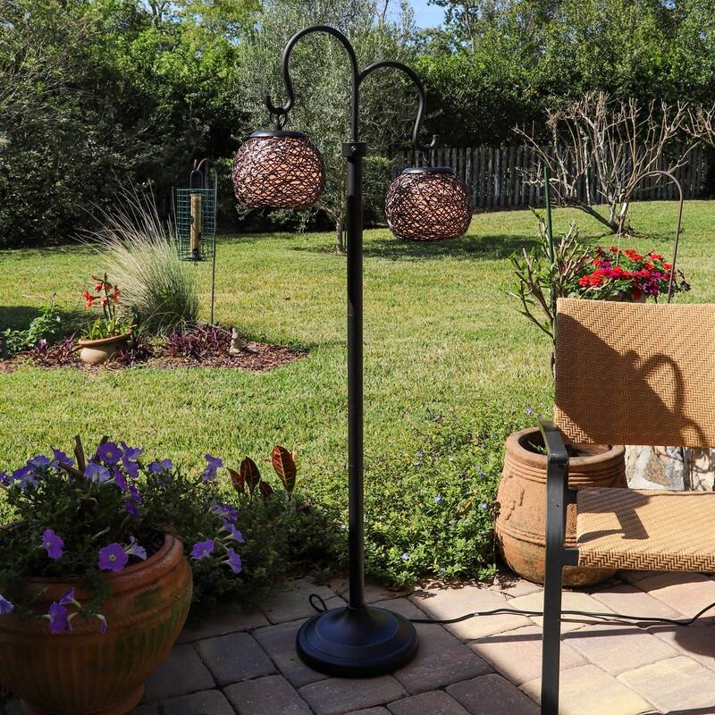 Gardner Oil Rubbed Bronze with Highlight Outdoor Floor Lamp - 24" x 12.5" x 62" H