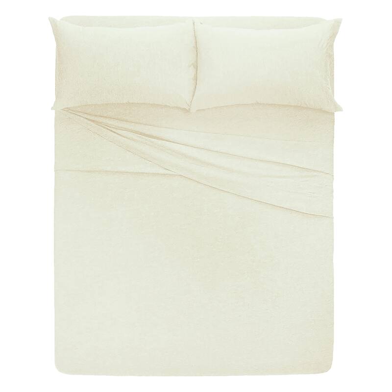 Soft Tees Luxury Jersey Knit Bed Sheet Set