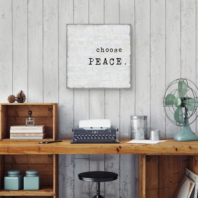 Choose Peace by Jamie MacDowell Canvas Art Print