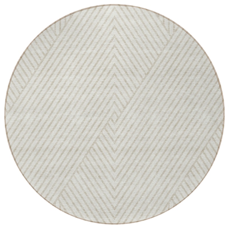 HomeRoots Geometric Transitional Rectangle Outdoor Rug