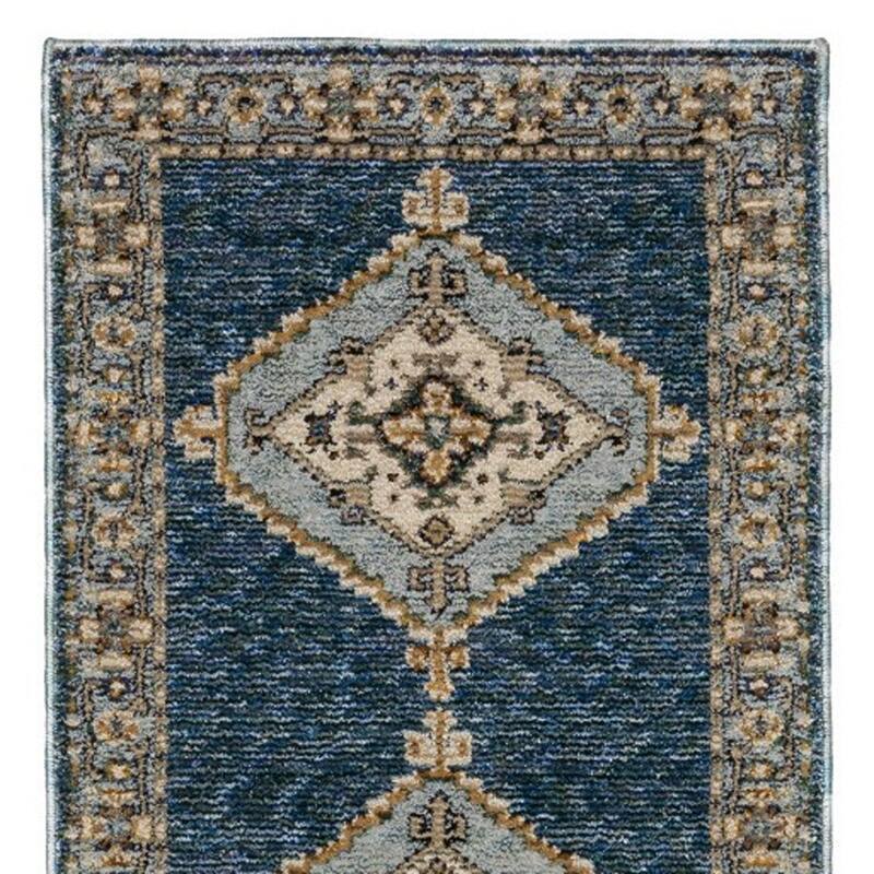 HomeRootsMedallion Bohemian Rectangle Area Rug
