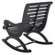 preview thumbnail 5 of 24, SAFAVIEH Outdoor Living Sonora Rocking Chair - 25"W x 36"D x 37"H