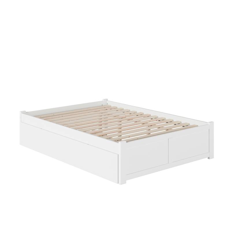 Concord Bed with Footboard and Twin Extra Long Trundle