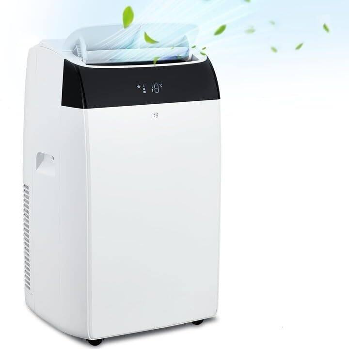Enhanced Cooling Portable Air Conditioner - Efficient 14000 BTU, Air Conditioner whit Dual Motors