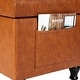 preview thumbnail 3 of 11, Adeco Tufted Storage Ottoman Bench for Living Room Bedroom