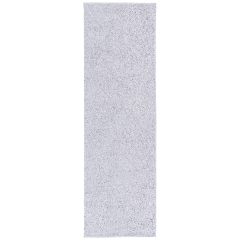SAFAVIEH Boucle Alfiya Machine Washable & Slip Resistant Rug - 2'6" x 8' Runner - Grey
