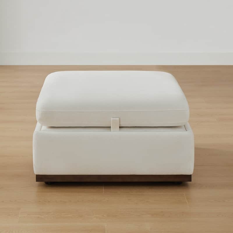 Donna Oversized Modular Sectional Fabric Sofa with Upgraded Wood Base
