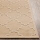 preview thumbnail 31 of 71, Hand-Tufted Amy Tone-on-Tone Lattice Wool Rug