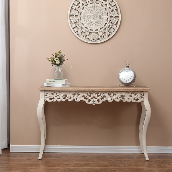 The Curated Nomad Anin Victorian Console and Entry Table. Opens flyout.