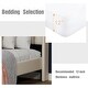 preview thumbnail 26 of 88, AUFANK Upholstered Platform Bed Frame with Headboard Wooden Slats Support