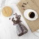 preview thumbnail 4 of 7, JoyFul Large Glass Kitchen Storage Jar with Bamboo Lid - 31 oz - 31 oz