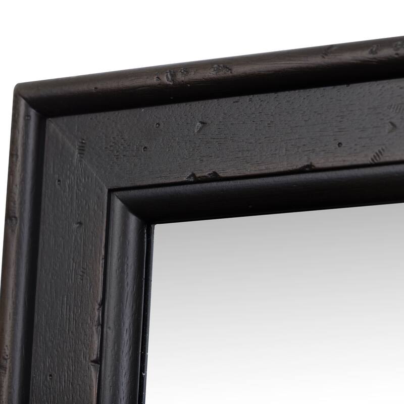 Americana Farmhouse Black Finish Optional Dresser and Mirror