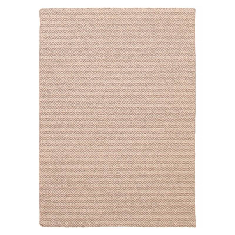 Nevada Taupe Kilim 5'1" x 7'4" - 5'1 x 7'4 - Taupe - 5'1 x 7'4