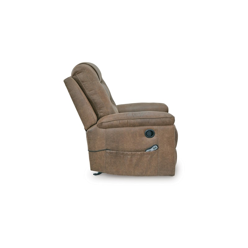 Signature Design by Ashley Shadehille Brown Recliner