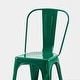 preview thumbnail 52 of 116, Industrial Metal 18 Inch Stackable Dining Chair Set