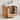 30 Inch Fluted Design Bathroom Vanity, Ceramic Sink, Soft-Close Storage, Solid Wood Legs