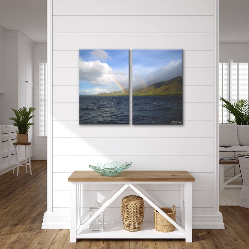 Ready2HangArt 'Over the Rainbow' 2-Piece Canvas Wall Art Set