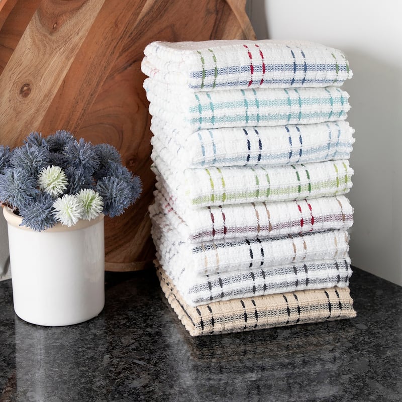 RITZ Royale Check Cotton Kitchen Towels (Set of 2)