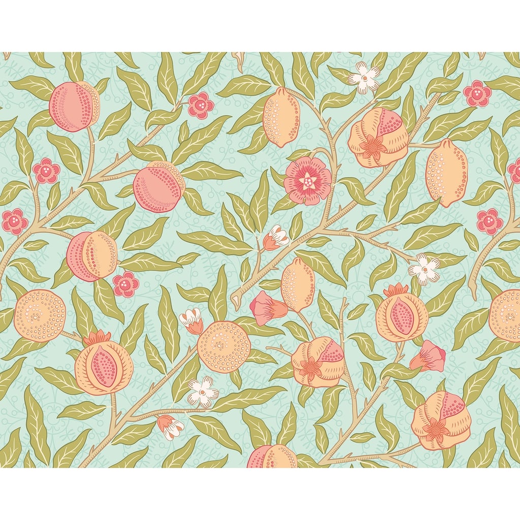 Brewster Origin Murals Fruit and Foliage Apricot Wall Mural - N/A