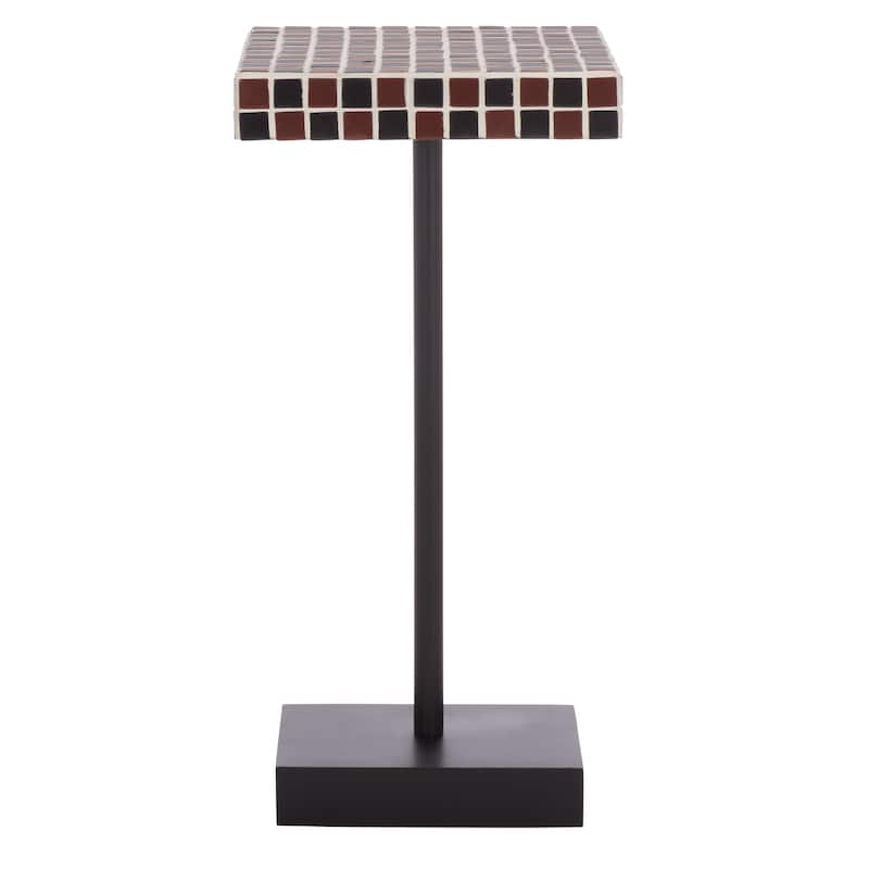 SAFAVIEH Home Satomi Accent Table - 13"W x 13"D x 25"H