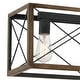 preview thumbnail 37 of 50, Kiro 7-light Farmhouse 48In Linear Chandelier Rectangle Dining Lights with UL - 48'' W x 7.78'' D x 11'' H