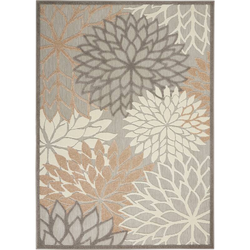 Nourison Aloha Floral Modern Indoor/Outdoor Area Rug