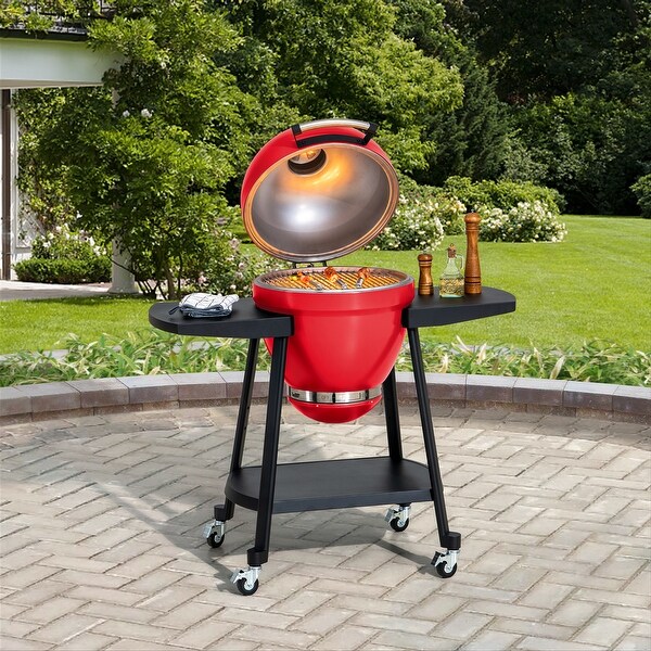 Sunjoy Kamado-Style Egg Charcoal Grill - Bed Bath & Beyond - 39687509
