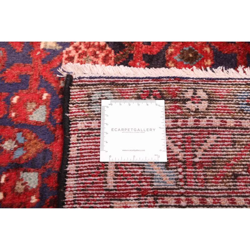 ECARPETGALLERY Hand-knotted Andelz Dark Navy Wool Rug - 3'3 x 10'5