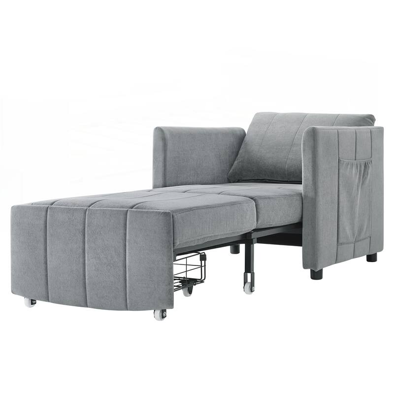 Upholstered Convertible Sleeper Sofa