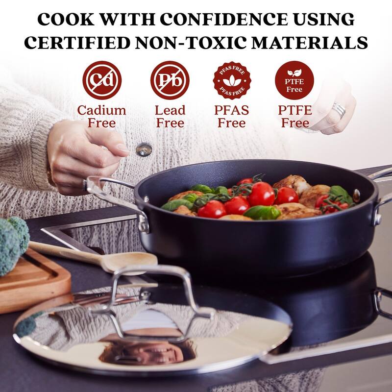 Alva Maestro Non-Toxic Ceramic Nonstick Frying Pan