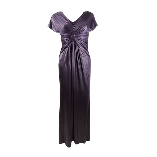 sachin and babi light blue dress Adrianna Papell AP1E206514 - Long Chiffon, Jersey Sheath Dress