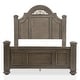 preview thumbnail 11 of 13, Vame 3-Piece Traditional Grey Wood Poster Bedroom Set With Two Nightstands by Furniture of America
