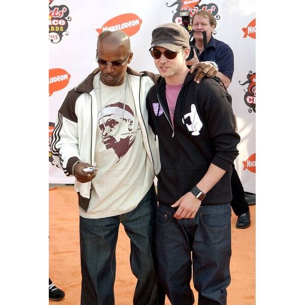 Jamie Foxx Justin Timberlake At Arrivals For Nickelodeon Kids Choice Awards Ucla Pauley Pavilion Los Angeles Ca April 02 2005 Ph Overstock 24376165